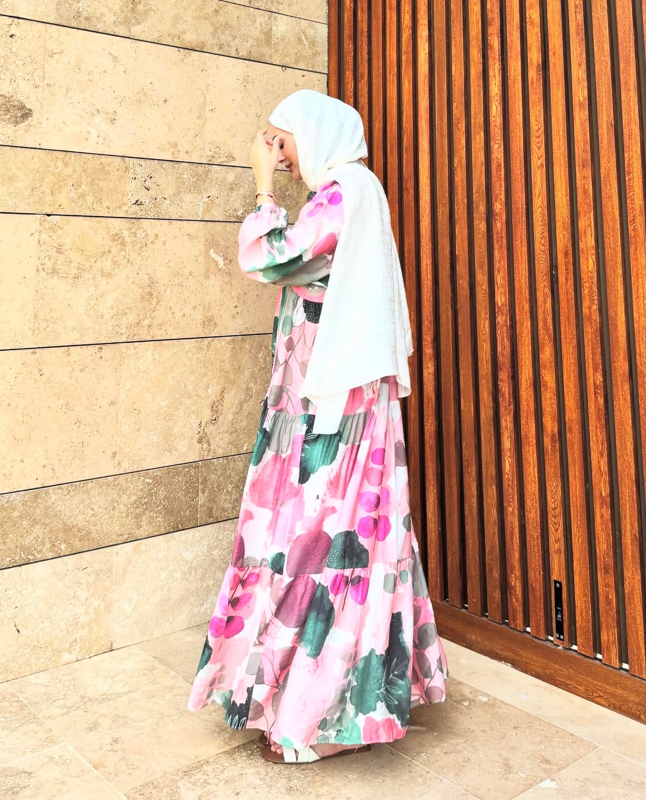 ROZY FLORAL GOWN