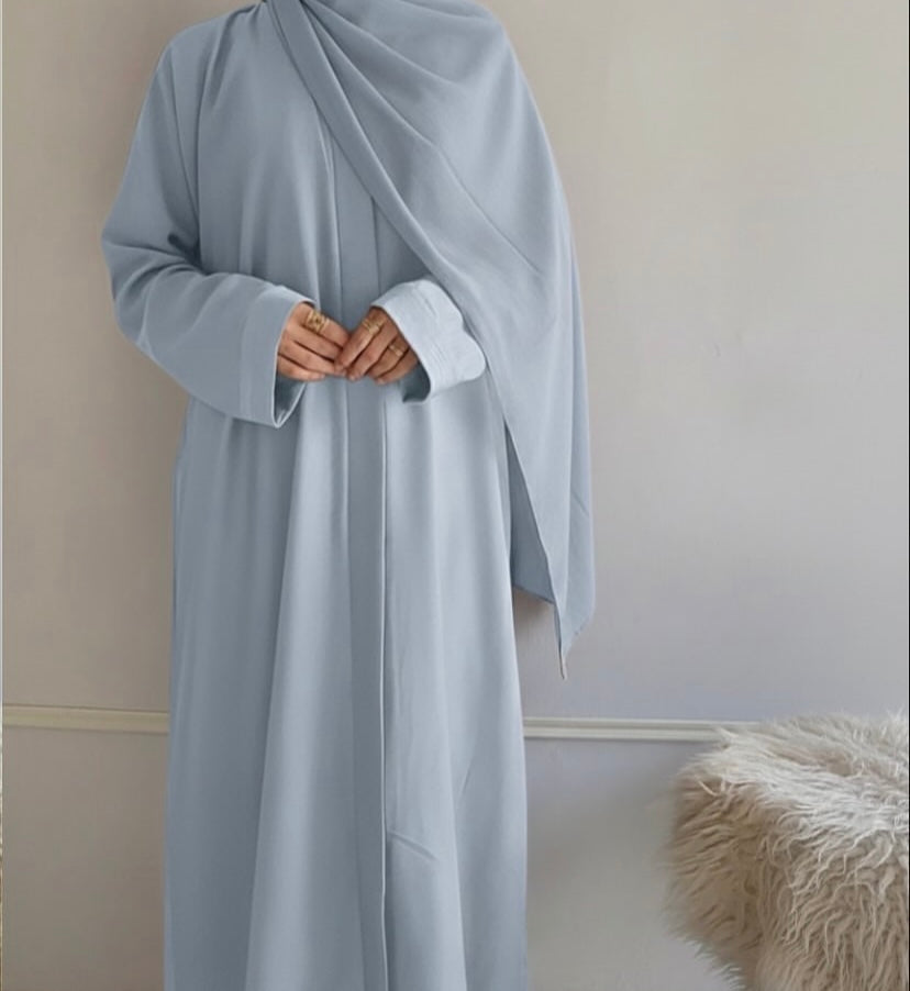 Blush serenity abaya