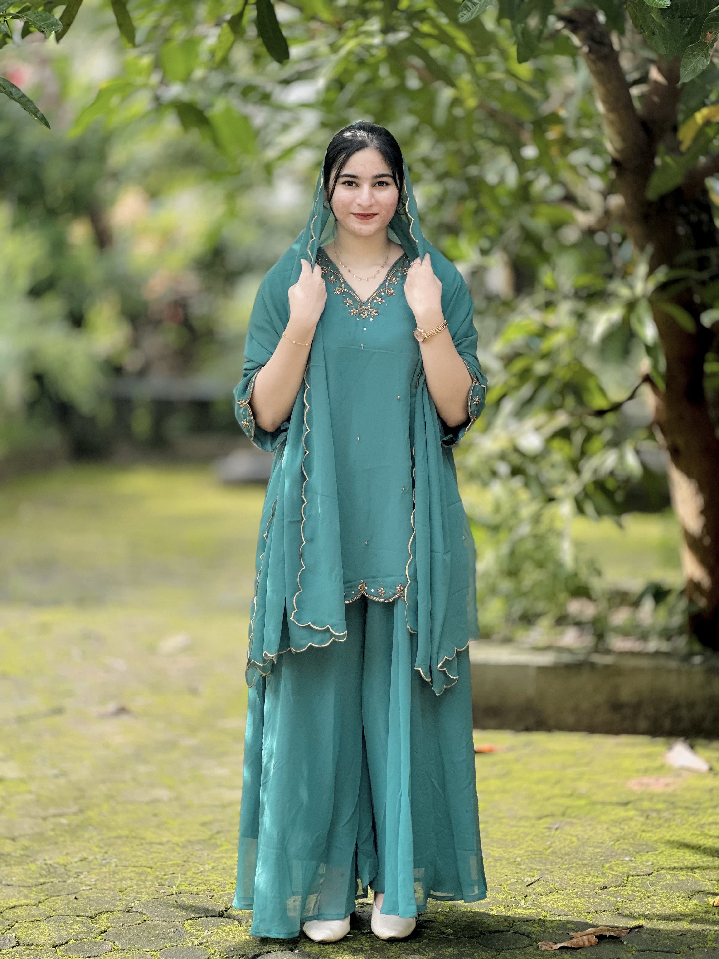 Partywear sharara set