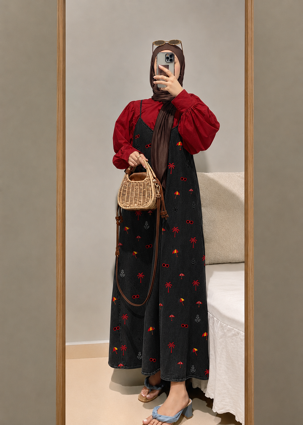 DENIM VACCAY DRESS