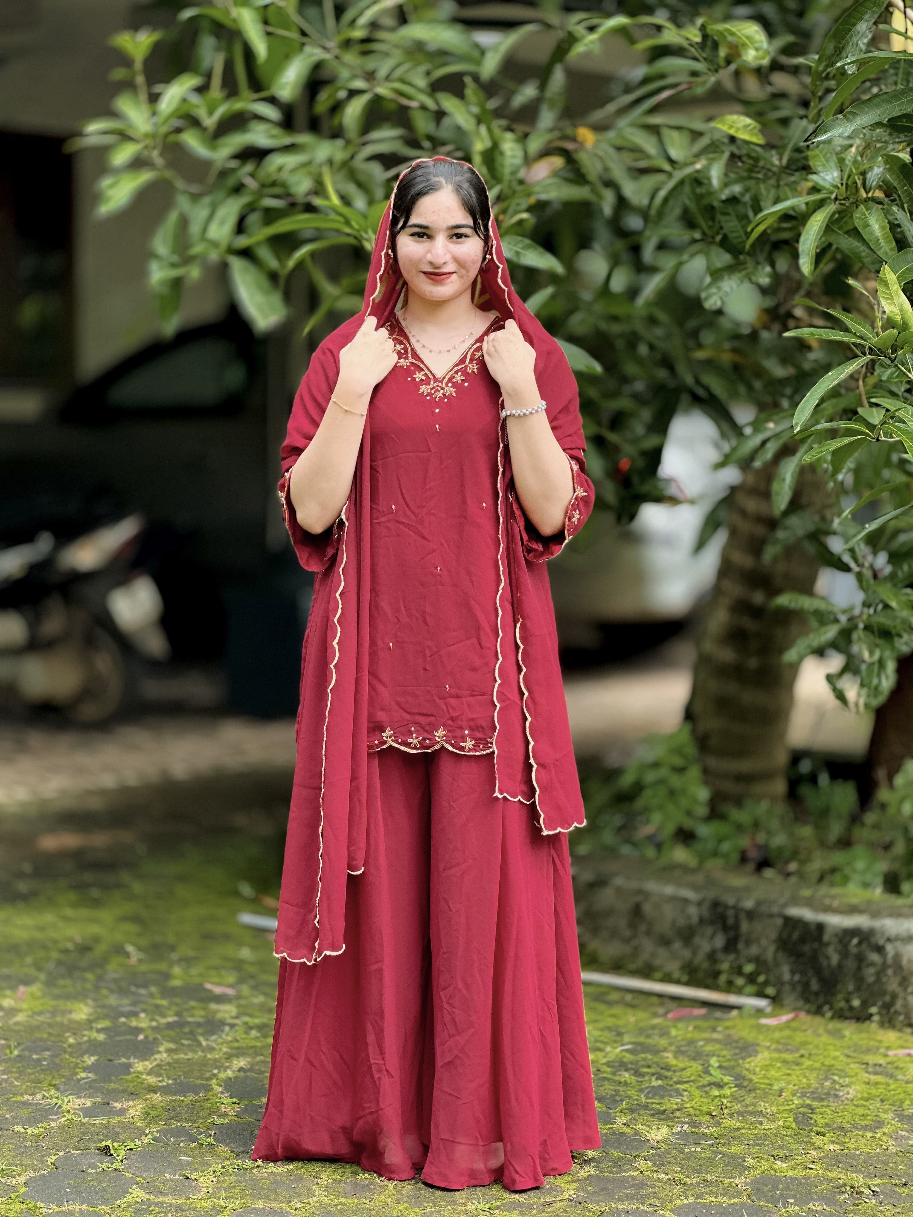 Partywear sharara set