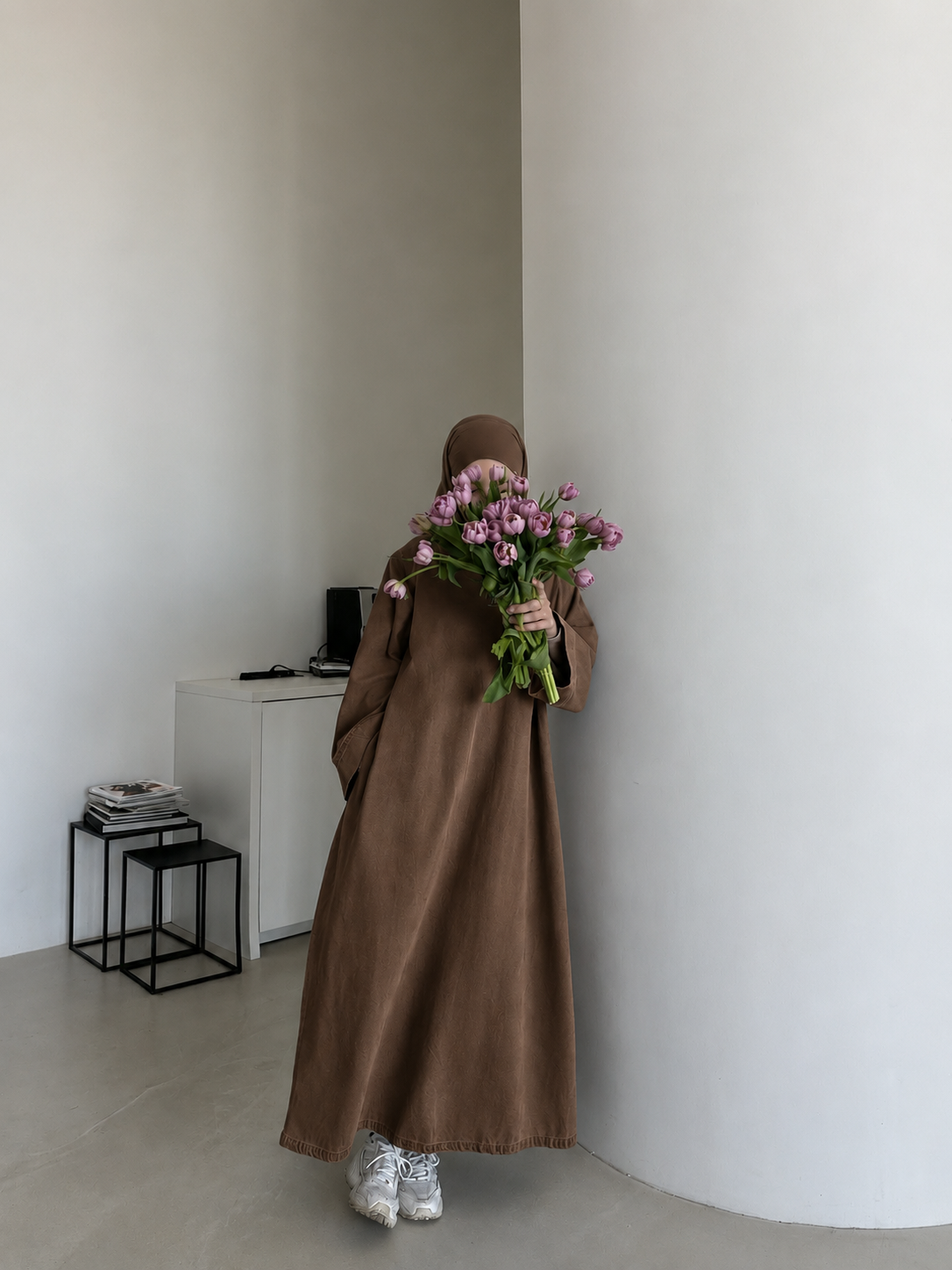 AMANI DENIM GOWN