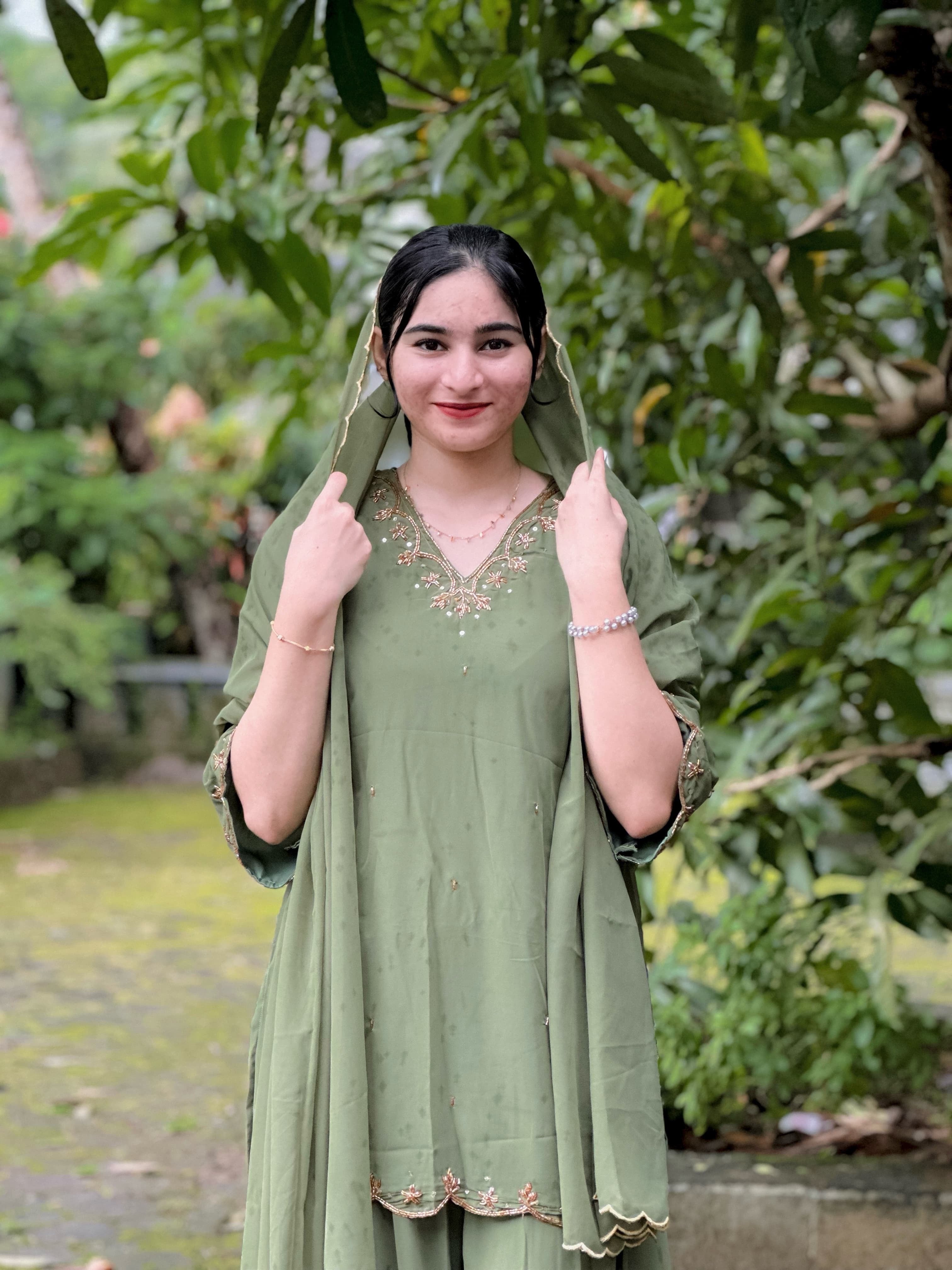 Partywear sharara set