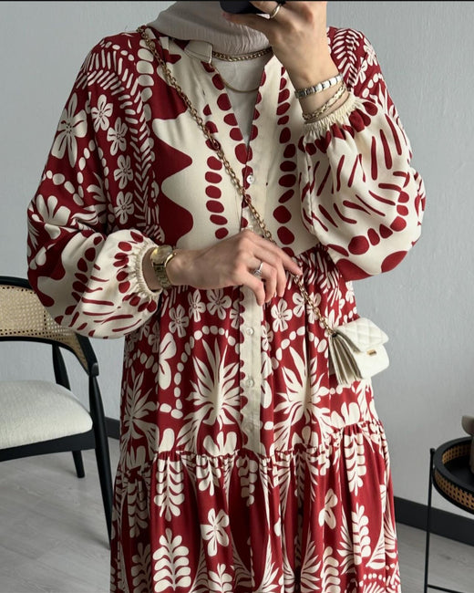 A RUBY ROYALE GOWN