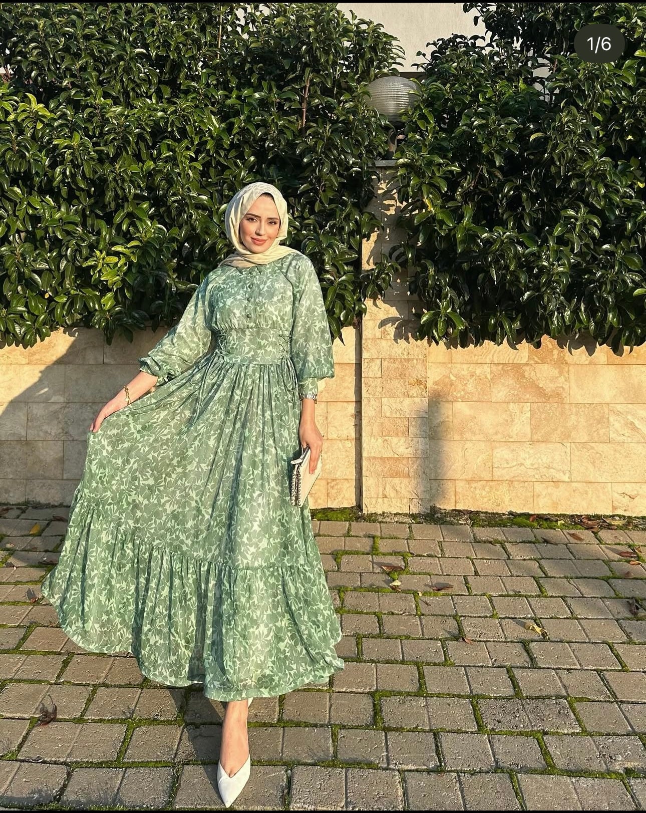 OLIVE BREEZE DRESS