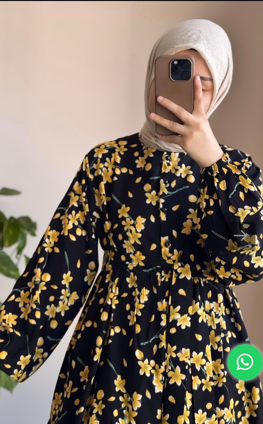 YELLOW SPRING GOWN