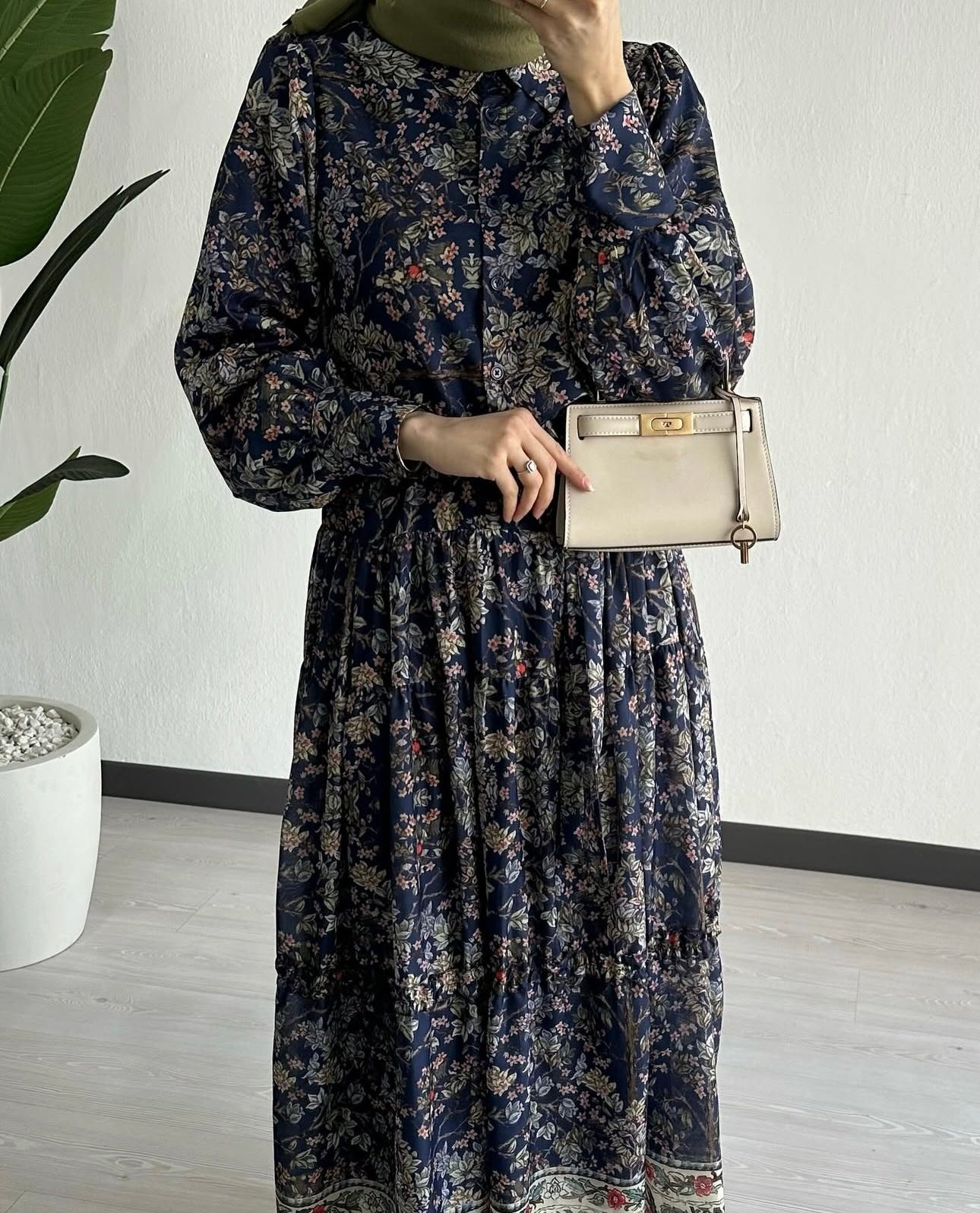 SAPPHIRE BLOOM DRESS