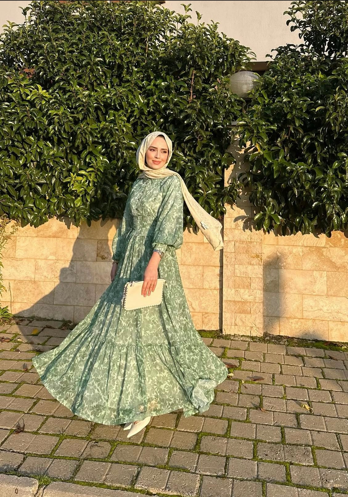 OLIVE BREEZE DRESS