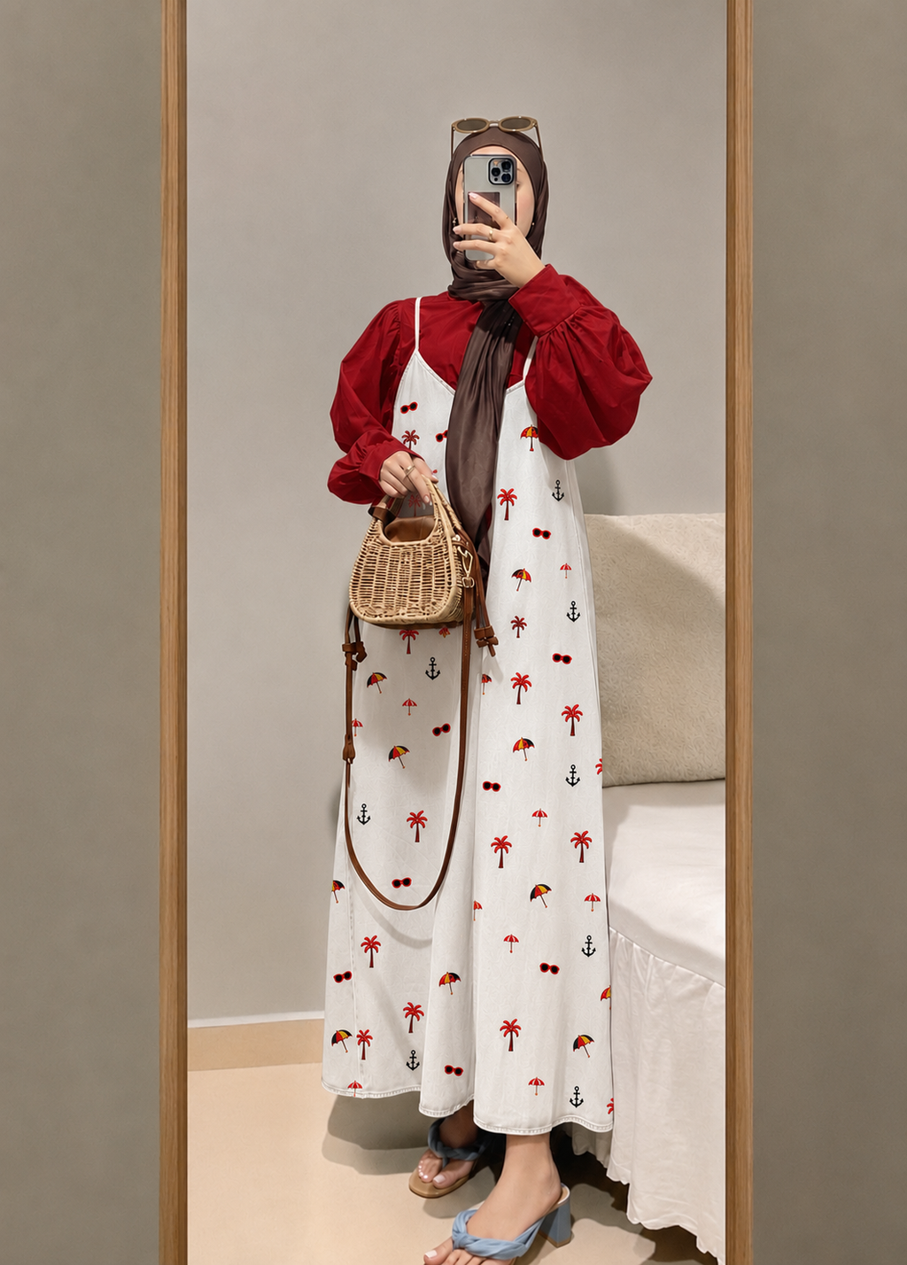 DENIM VACCAY DRESS