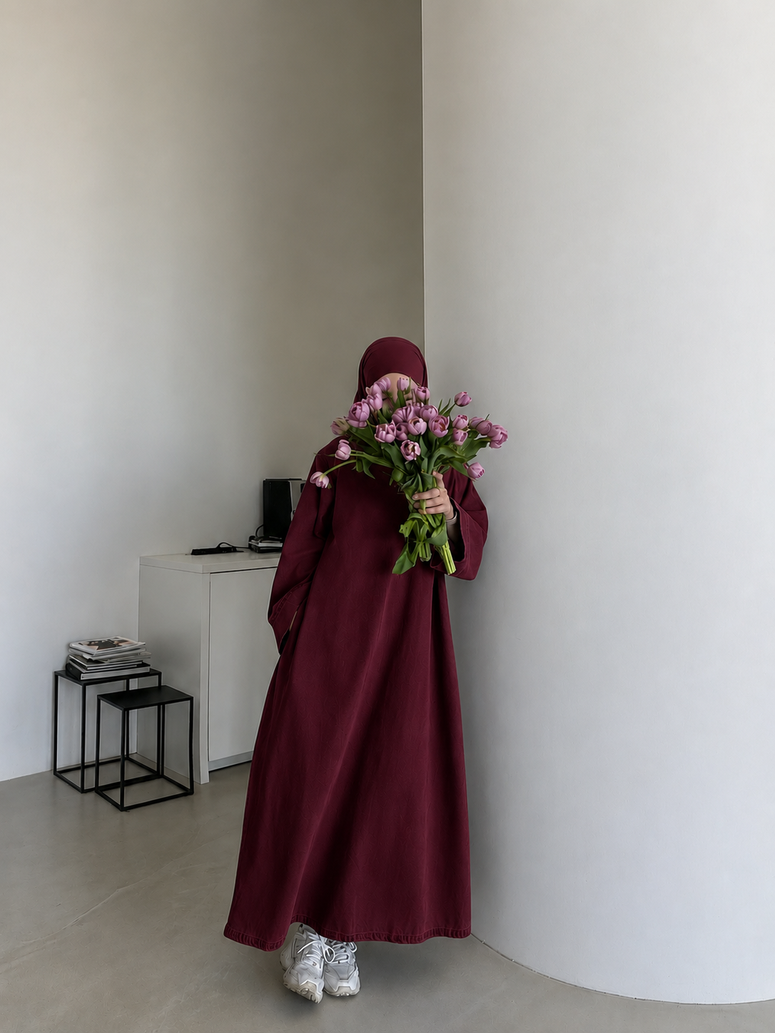 AMANI DENIM GOWN