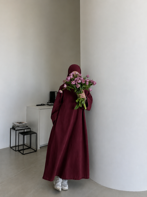 AMANI DENIM GOWN