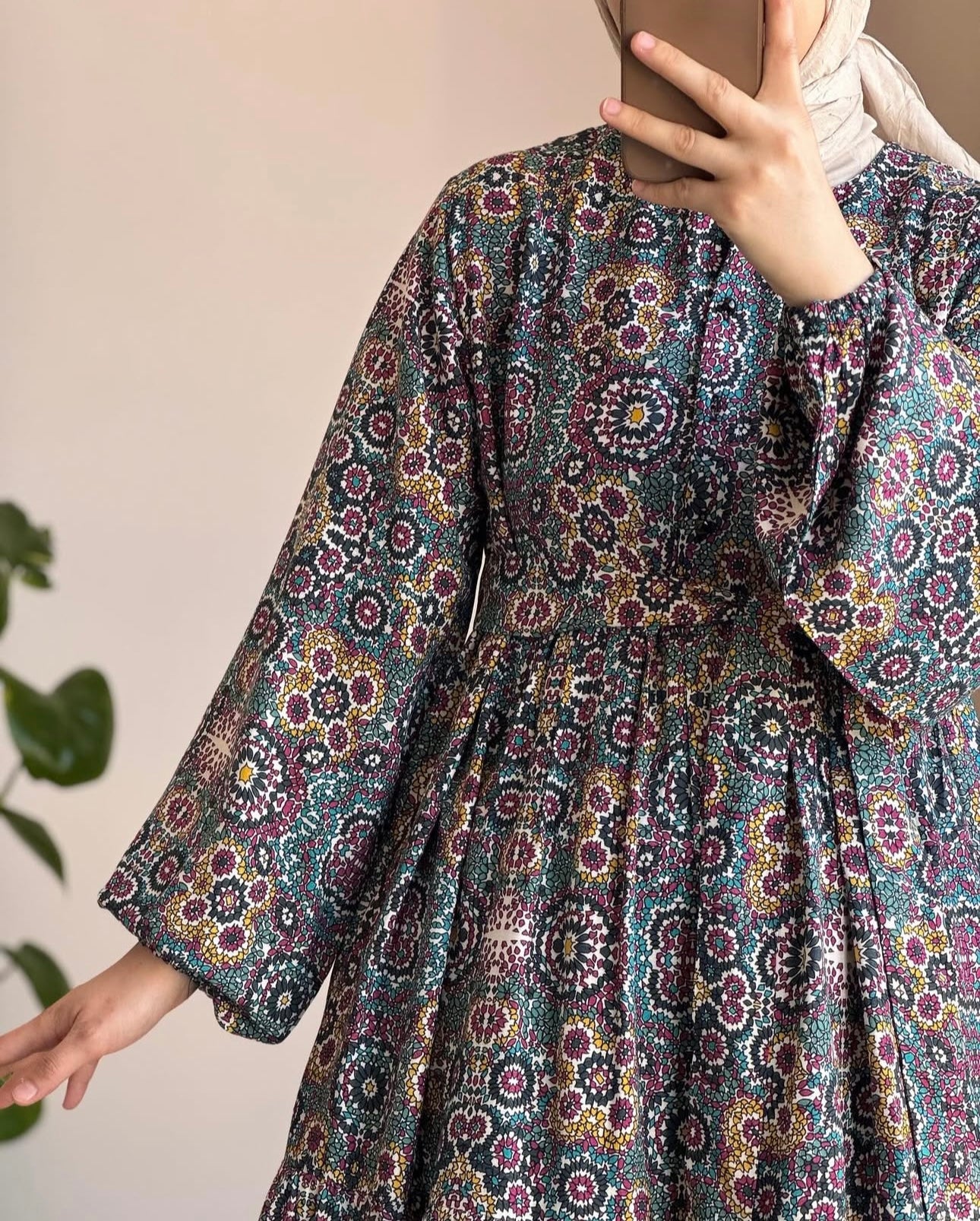 MOSAIC MODEST GOWN