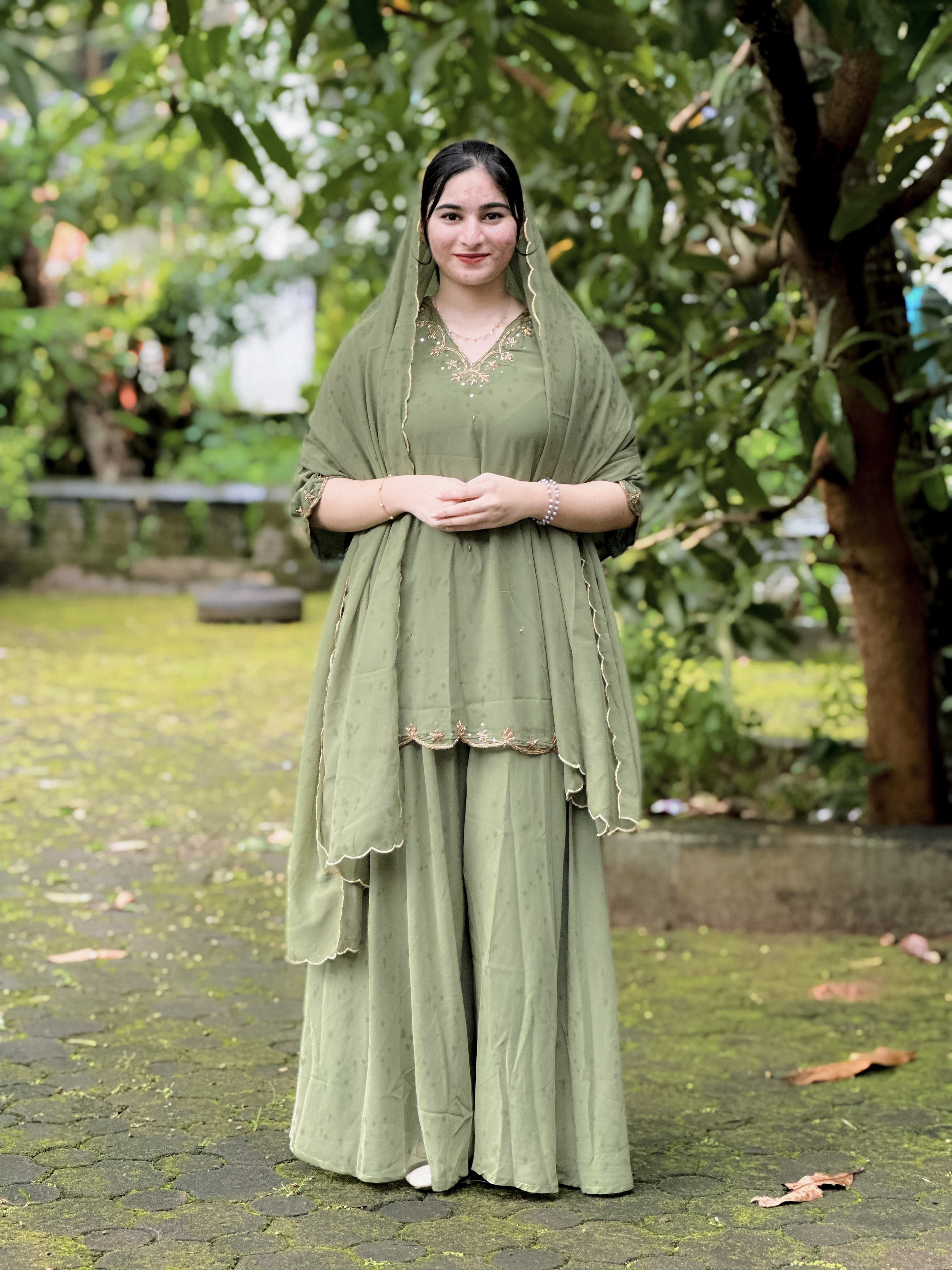 Partywear sharara set