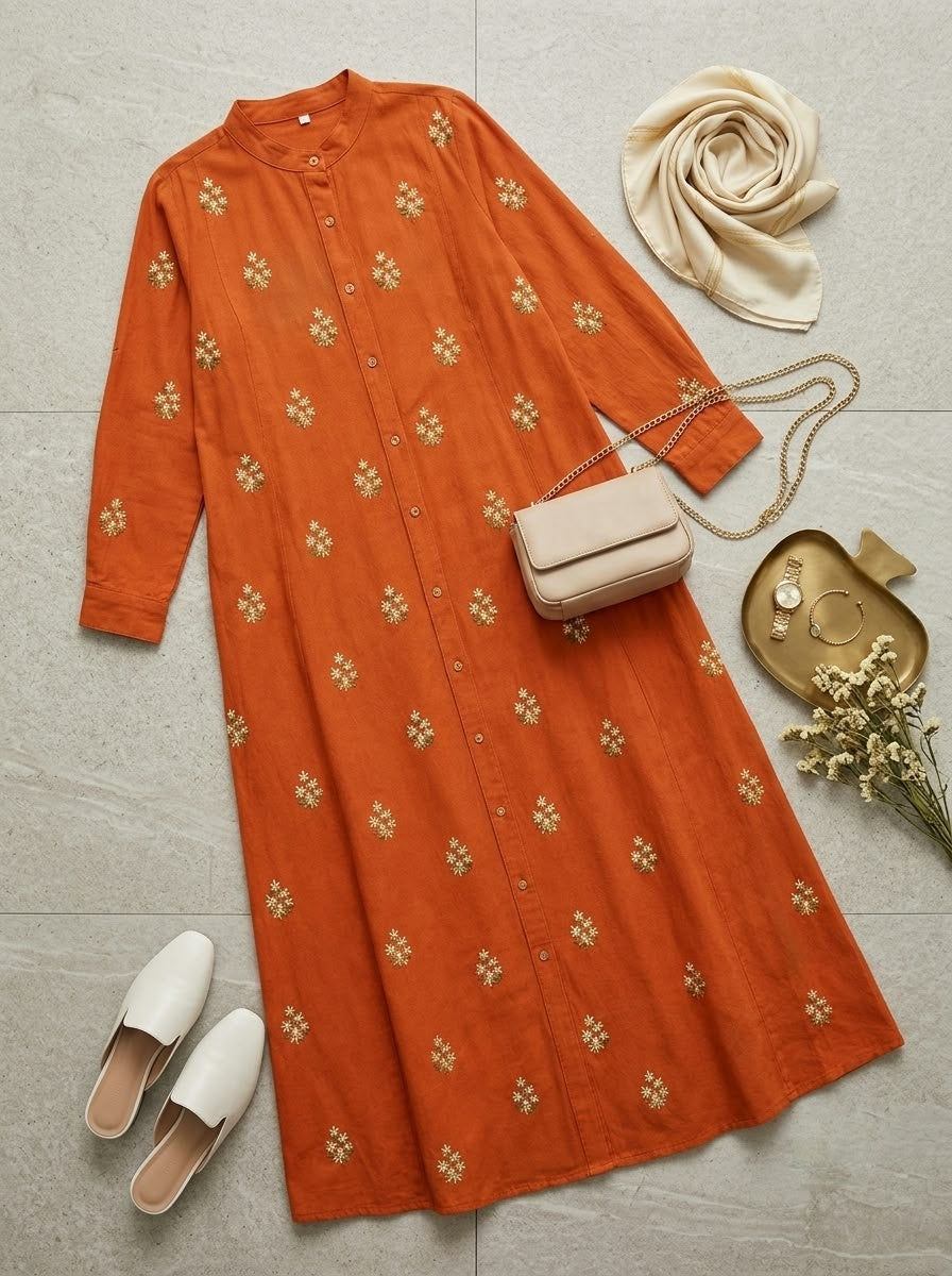 Embroidery Gowns