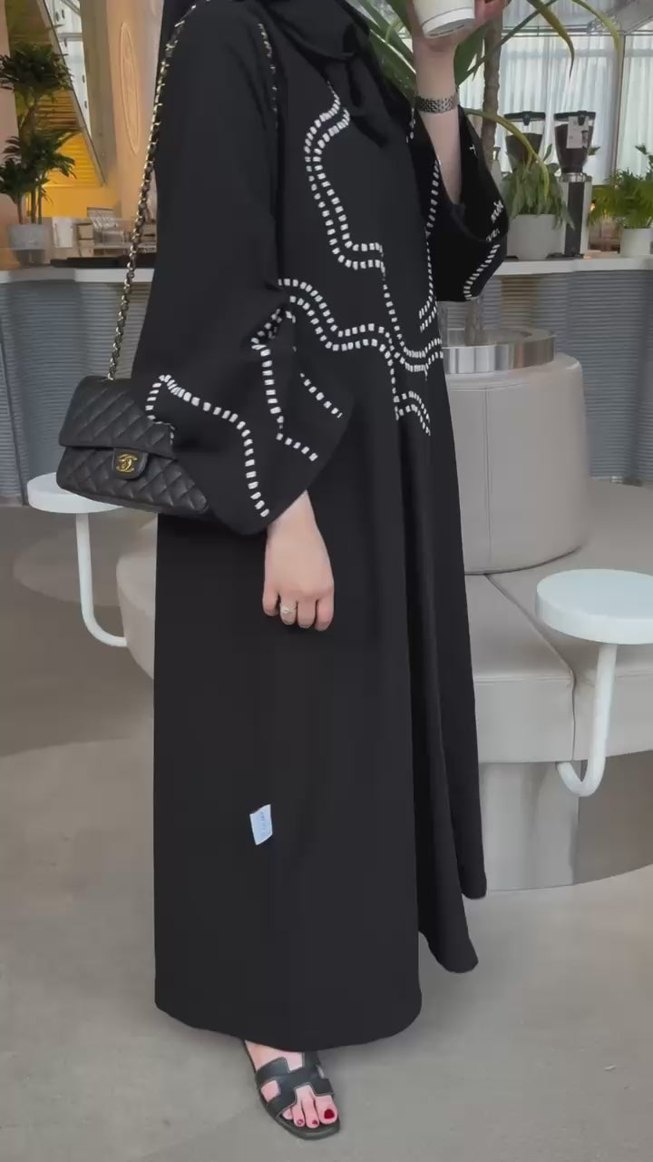 Zara Embroidery Abaya