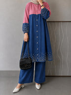 PEARL DUSK – PREMIUM DENIM CO-ORD SET