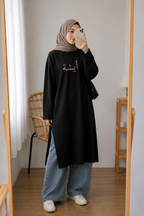 CUSTOM NAME EMBROIDERY TUNIC & PANTS SET